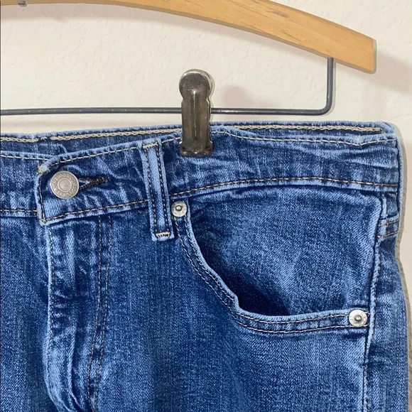 🐆Comfy Levi Blue Jeans W32 L30! - Picture 3 of 11